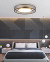 All copper LED living room ceiling lamp