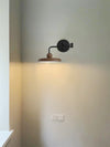 Foldable flying saucer wall lamp