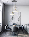 Modern simple triangle dining chandelier