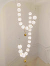 French style ball necklace chandelier