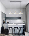 Modern simple triangle dining chandelier