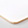 Ultra-thin solid wood LED ceiling light