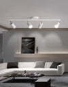 Modern simple long strip living room ceiling lamp