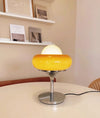 Medieval vintage egg tart table lamp