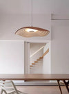 Wabi-sabi style lotus leaf dining pendant lamp