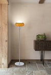 Vintage bauhaus egg tart floor lamp