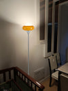 Vintage bauhaus egg tart floor lamp