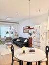 Nordic flying saucer swing arm chandelier