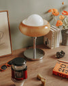 Medieval vintage egg tart table lamp