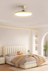 Cream style bedroom flying saucer ceiling lamp