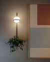 Nordic green plant outdoor corridor wall lamp