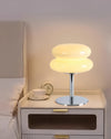Medieval vintage glass table lamp