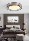 All copper LED living room ceiling lamp