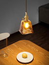 American retro bedroom bedside restaurant bar creative all-copper small chandelier