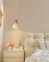 French cream style bedside small chandelier