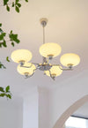 French style Bauhaus glass chandelier