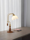 Medieval style bedroom bedside study flower table lamp