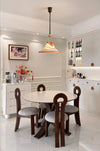 Vintage liftable restaurant chandelier