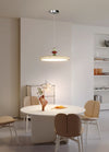 Cream style swing arm dining chandelier