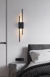 Marble bedroom bedside wall lamp