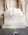 Ostrich Feather Floor Lamp