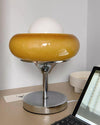 Medieval vintage egg tart table lamp