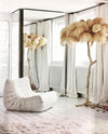 Ostrich Feather Floor Lamp