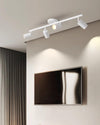 Modern simple long strip living room ceiling lamp