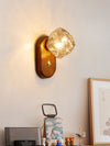 Ice glass wall lamp