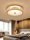 Copper bedroom ceiling lamp