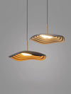 Wabi-sabi style lotus leaf dining pendant lamp