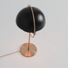 Rotatable spherical table lamp