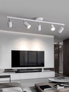 Modern simple long strip living room ceiling lamp