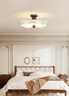 Cream style creative wave ceiling lamp