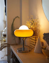 Medieval vintage egg tart table lamp