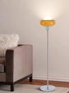 Vintage bauhaus egg tart floor lamp