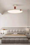 Cream style flying saucer bedroom ceiling lamp