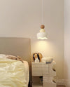 French cream style bedside small chandelier