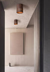 Chinese style walnut aisle corridor ceiling lamp