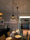 Designer minimalist UFO chandelier restaurant lamp