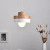 Creative macaron wooden chandelier