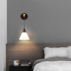 Japanese style retro bedroom wall lamp