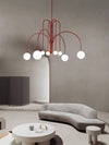 Line Magic Bean Glass Chandelier