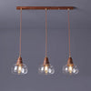 Medieval style all-copper small chandelier