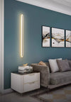 Minimalist long strip LED wall light