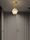 Retro all-copper aisle ceiling lamp