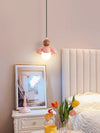 Cream style flower bedside chandelier