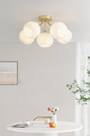 Nordic creative flower ceiling lamp