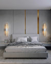 Marble bedroom bedside wall lamp