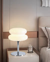 Medieval vintage glass table lamp